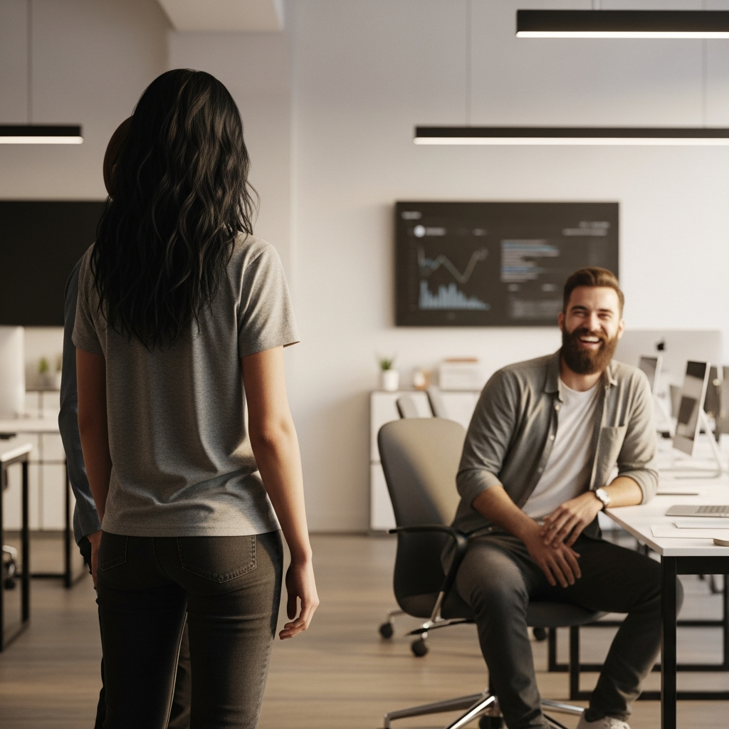 Sales team closing deals with AI